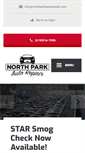 Mobile Screenshot of northparkautorepair.com
